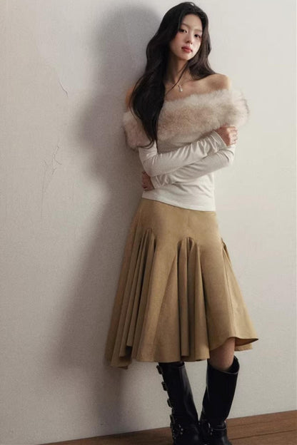 Edge Large Irregular Skirt