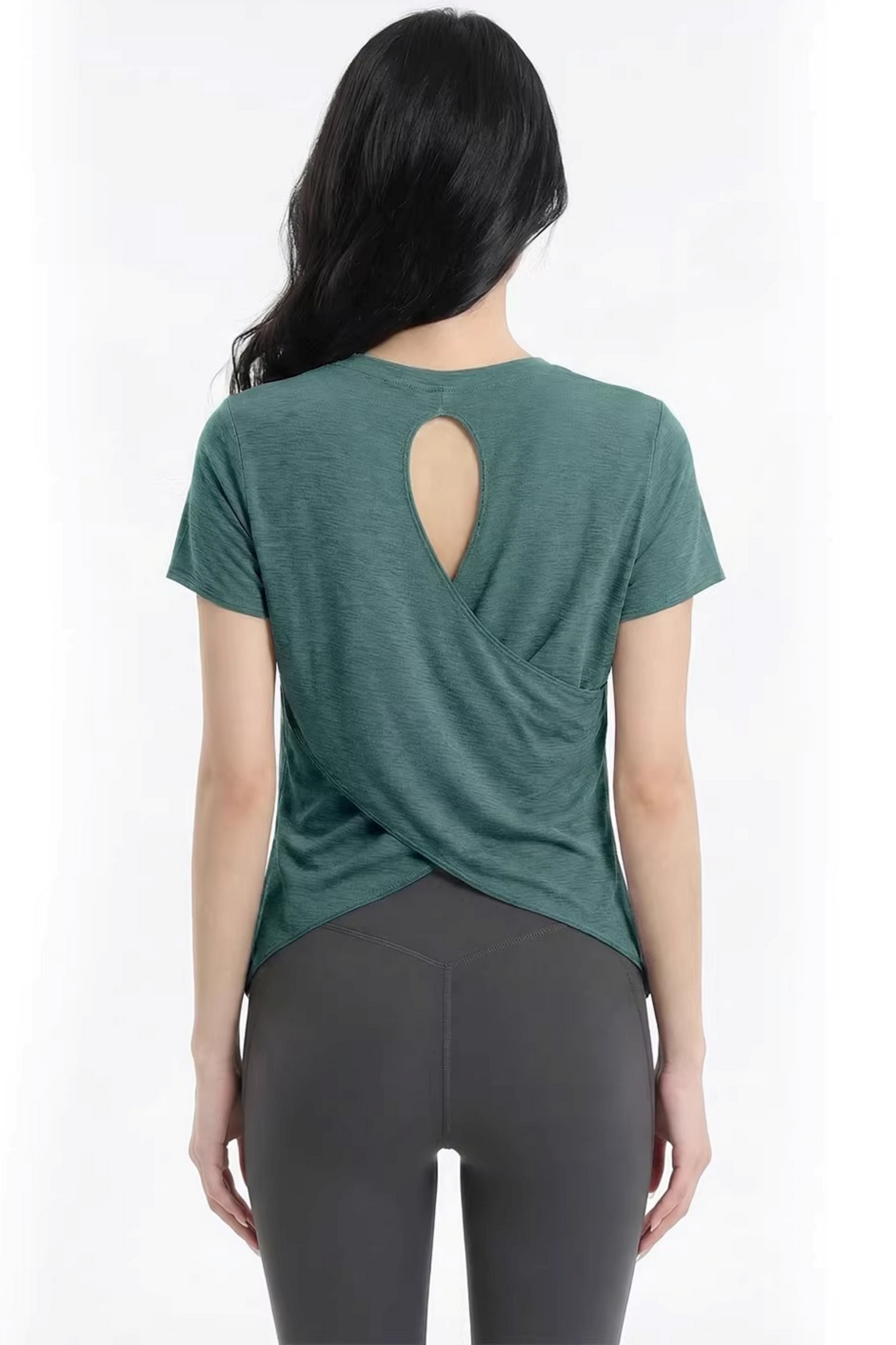 Top Yoga con Schiena Cut-Out