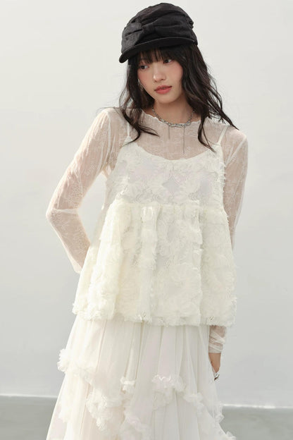 Moonlight Sheer Mesh Top