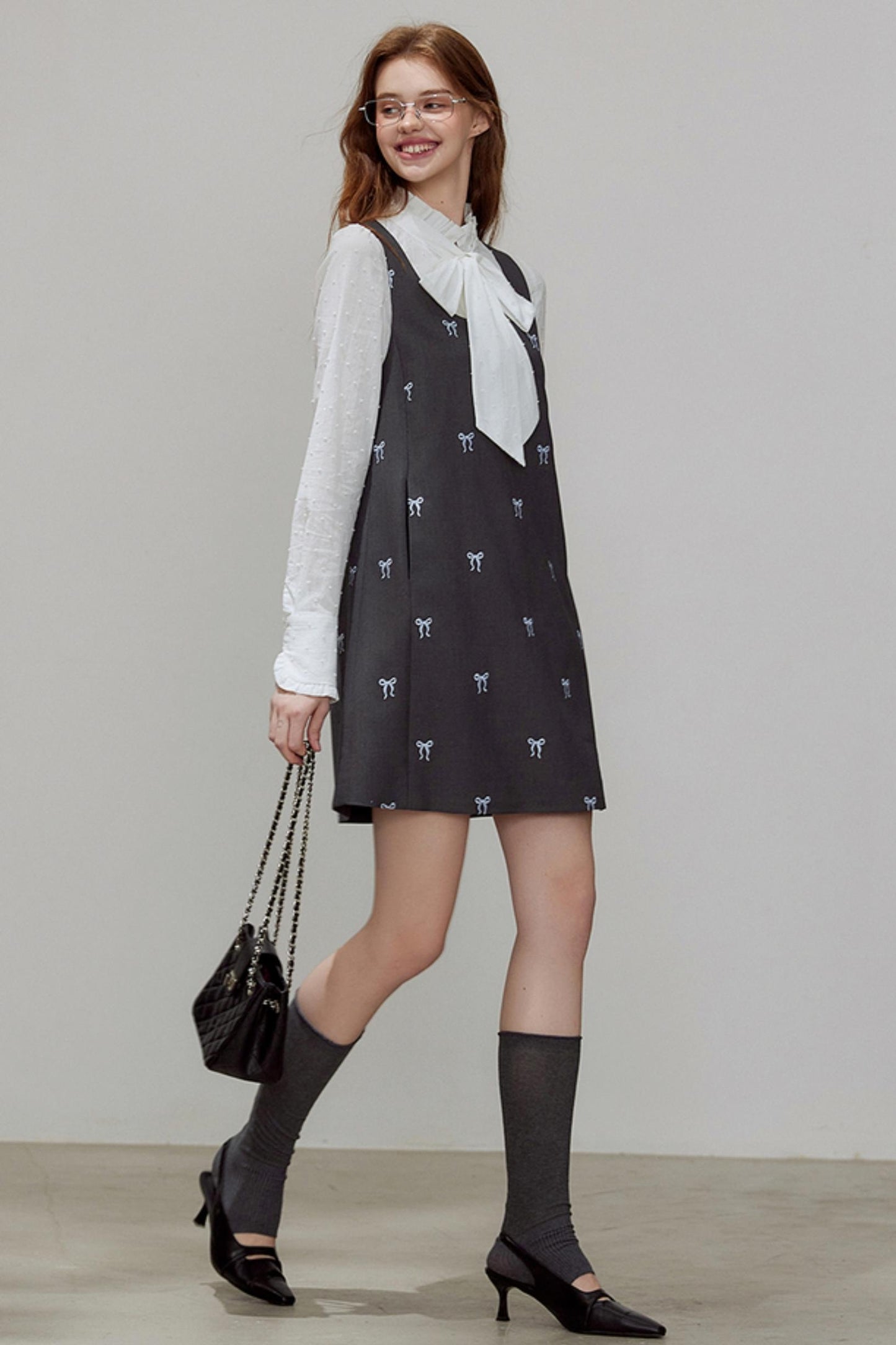 Autumn Layered A-Line Dress