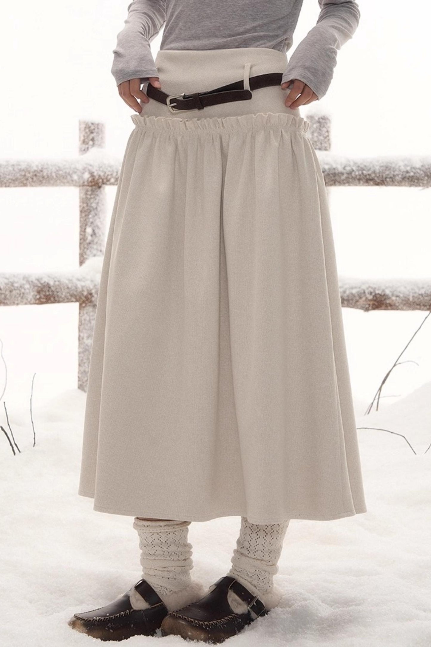 Winter Garden Lace Skirt