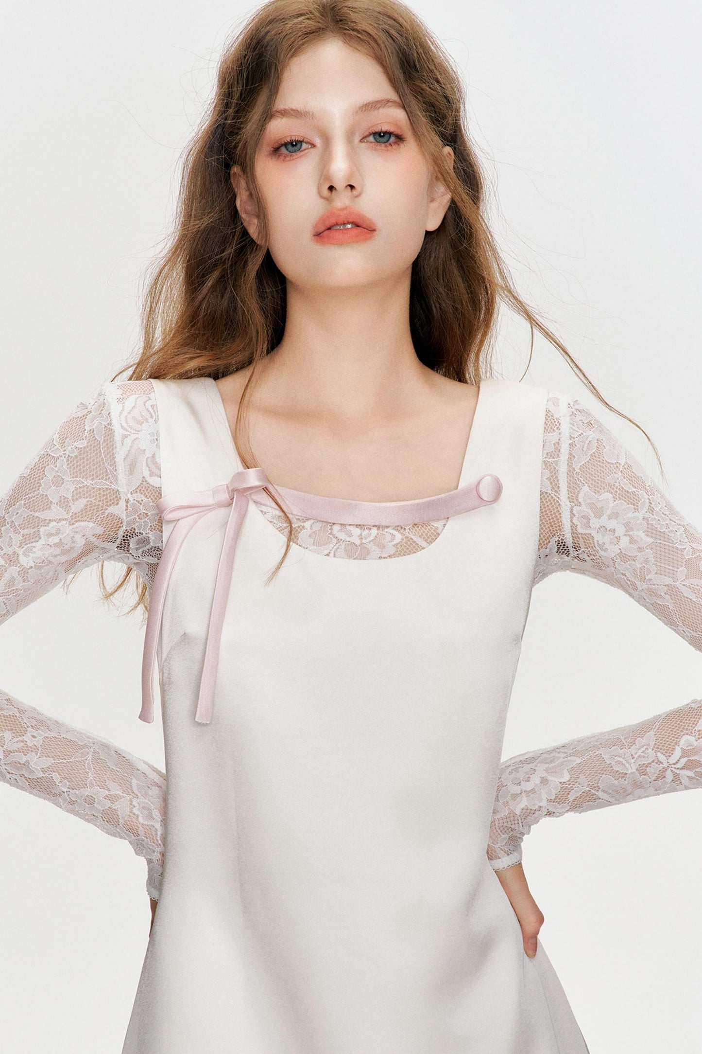 Lunar Elegance Swing Dress