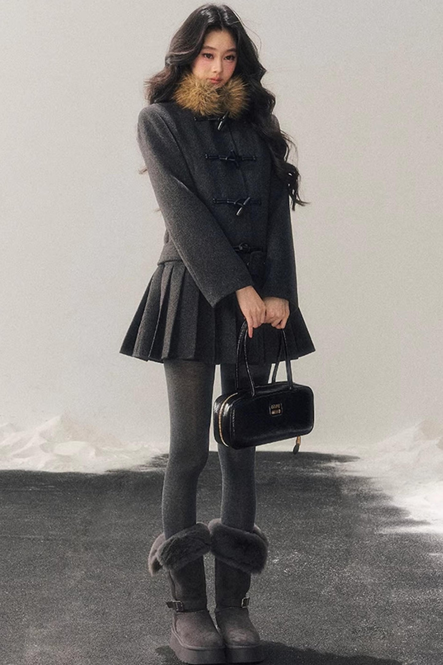 Whispers of Winter Woolen Coat