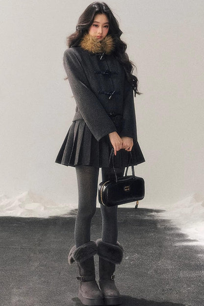 Whispers of Winter Woolen Coat