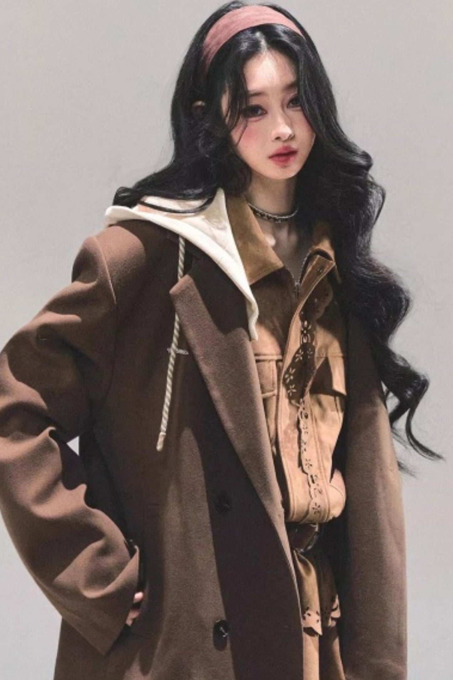 Cowhide Velvet Winter Dress