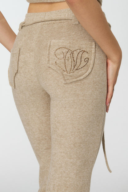 Girl Devil Horn Fleece Set-Up