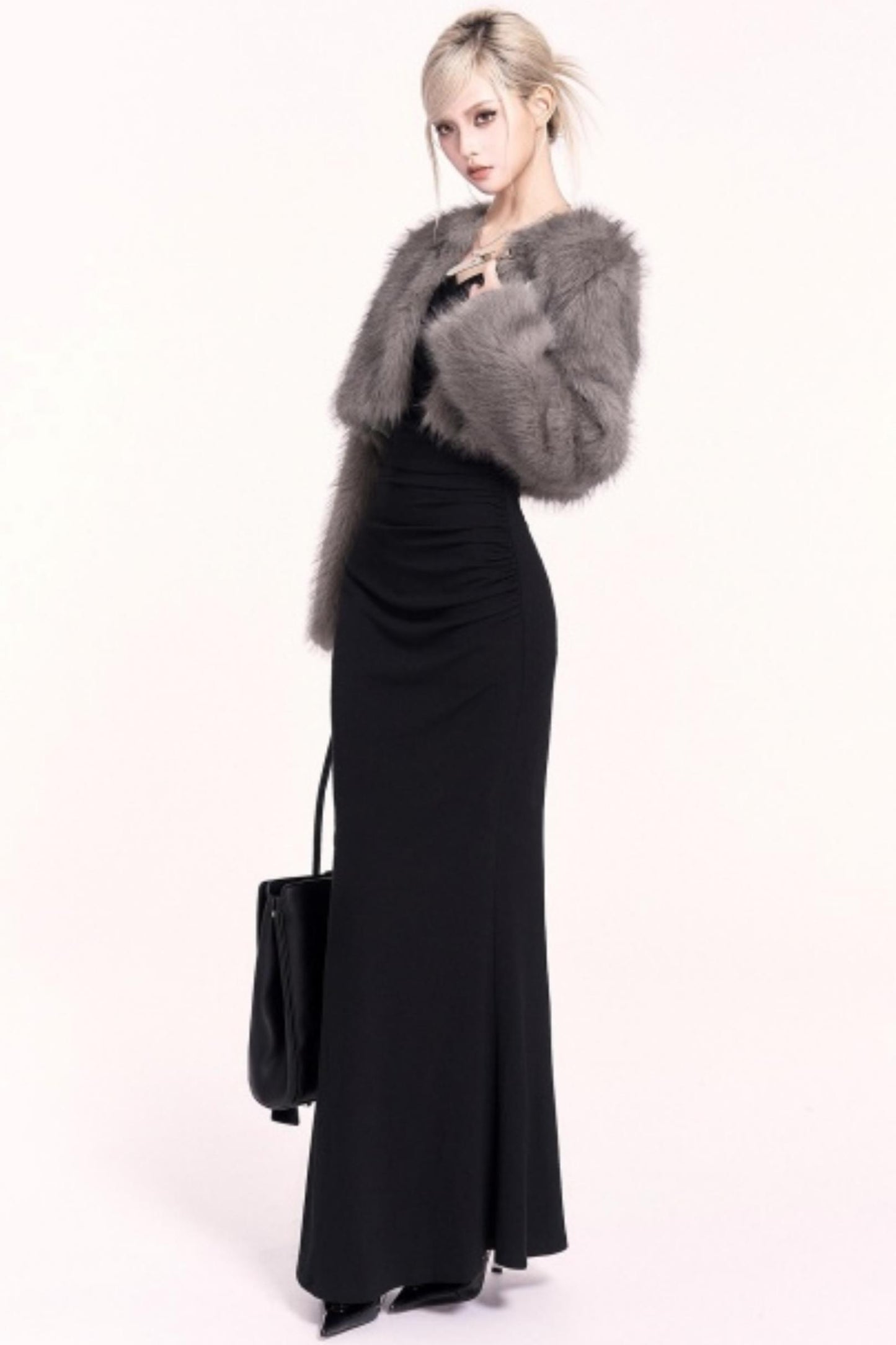 Royal Slim Hip Mermaid Dress