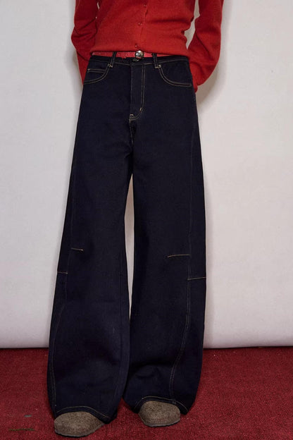 Versatile Red Scimitar Jeans
