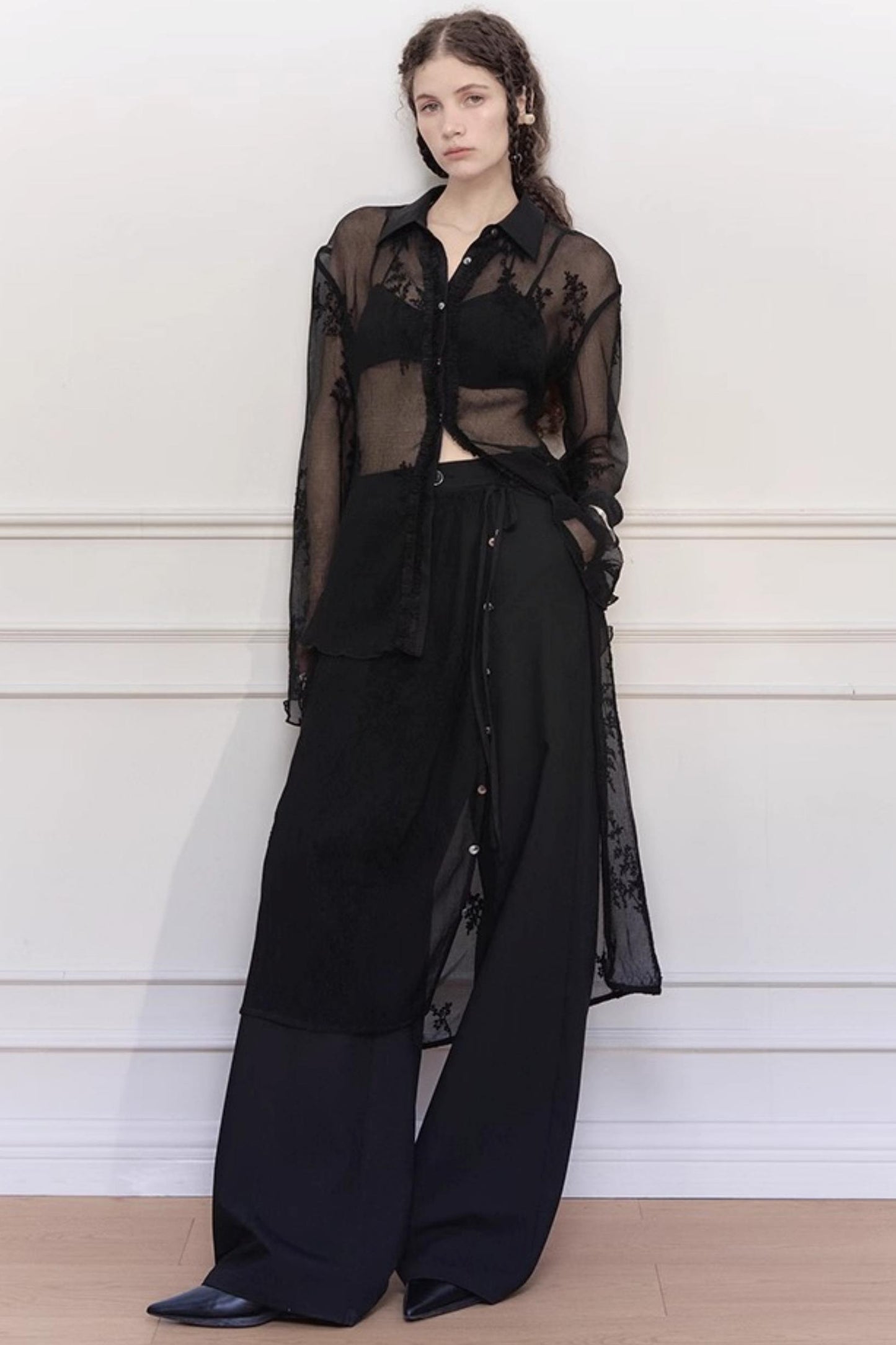 Yuan Wave Stack Pants