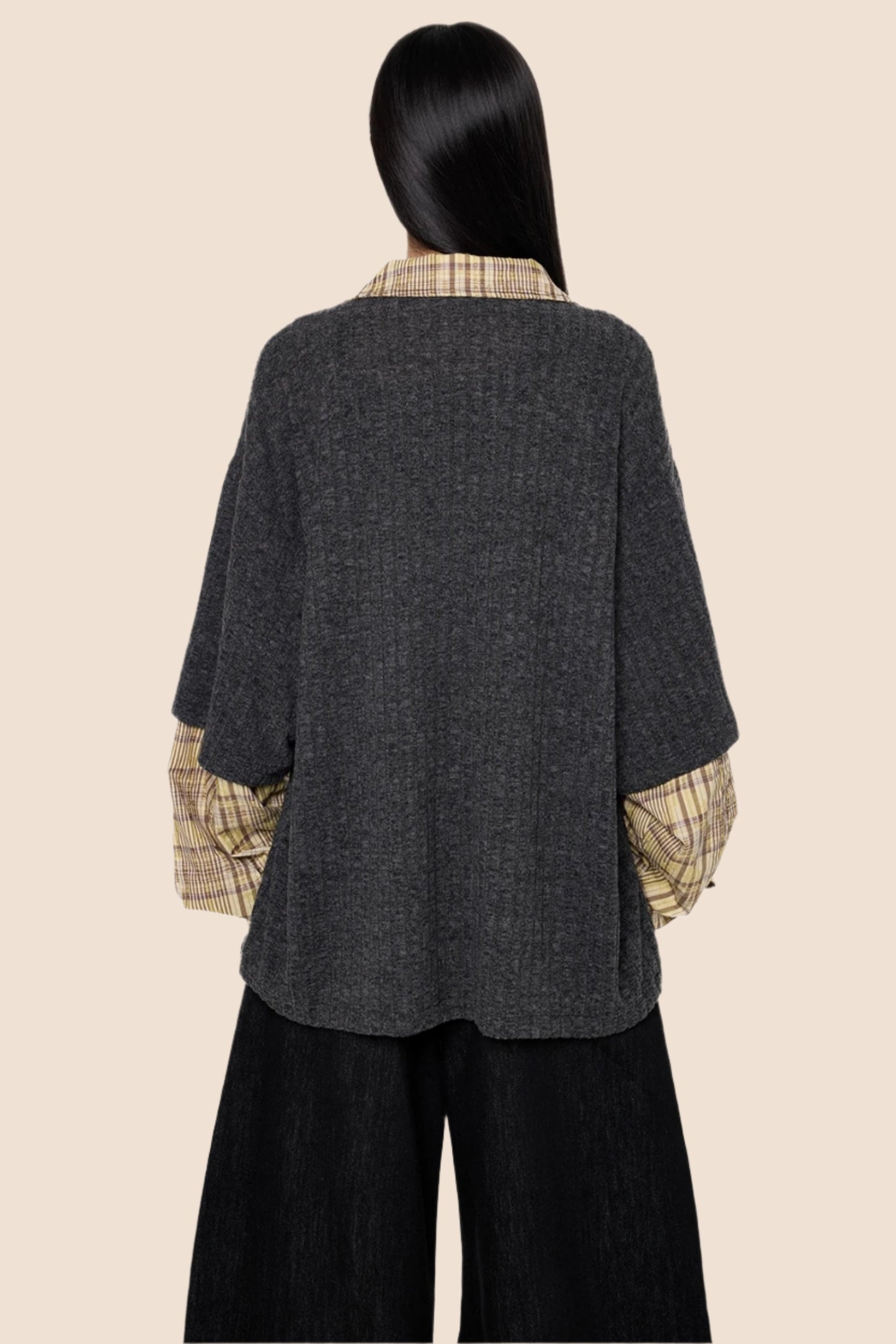 Graphic Knit Polo Shirt