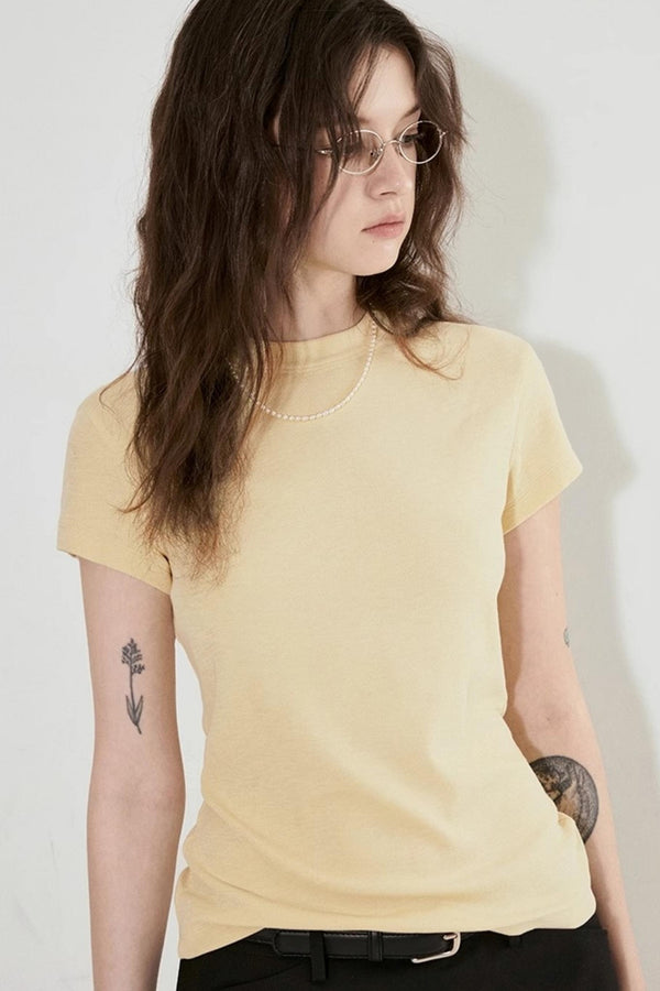 Macaroon Minimalist Tee