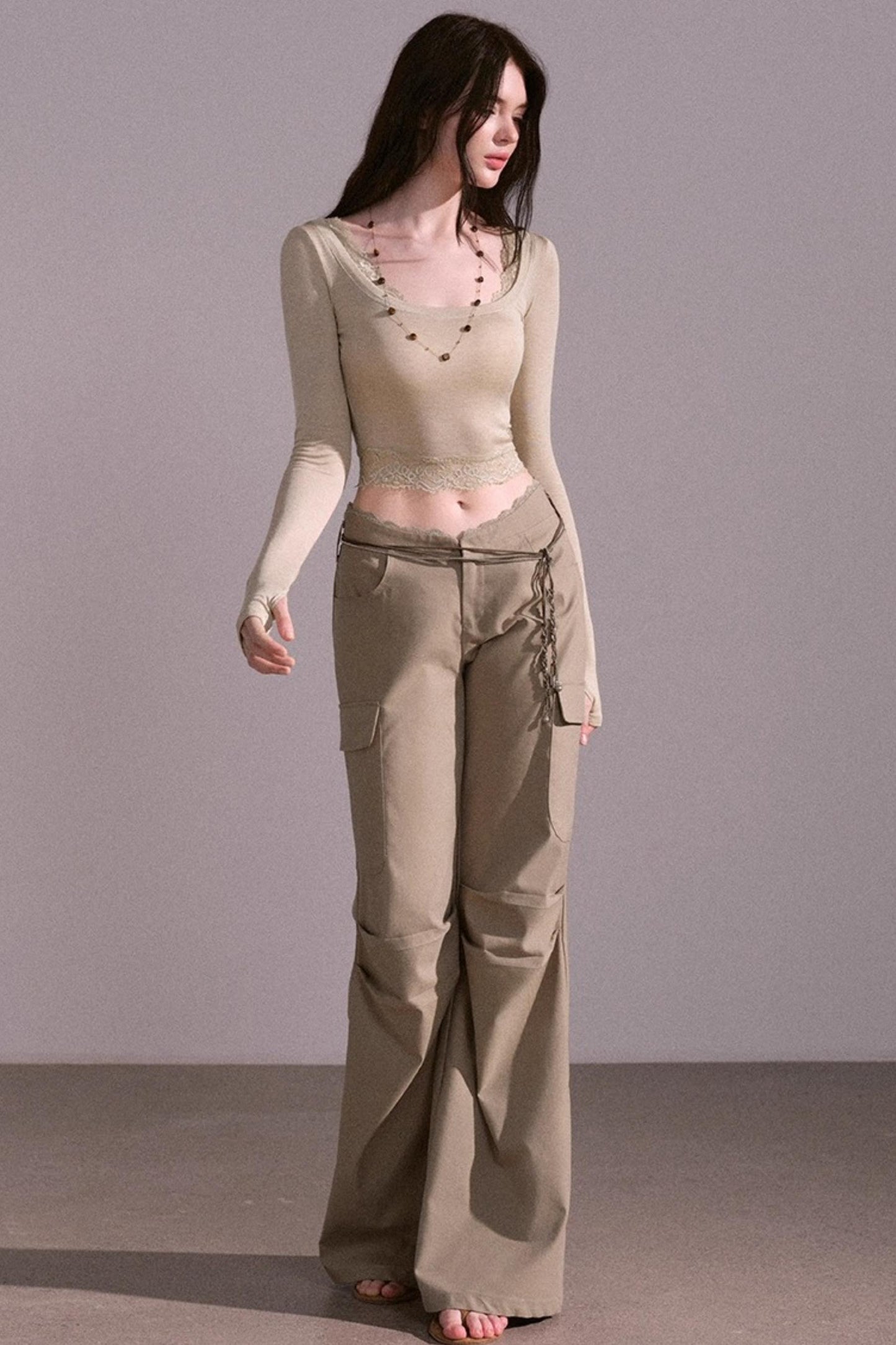 Slim Long-Sleeved Top