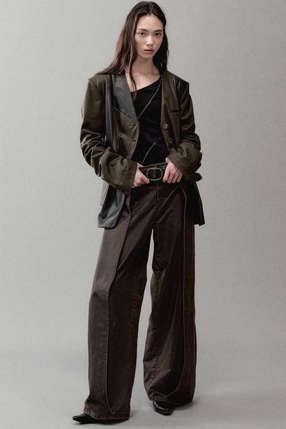 Erosion Leather Pants