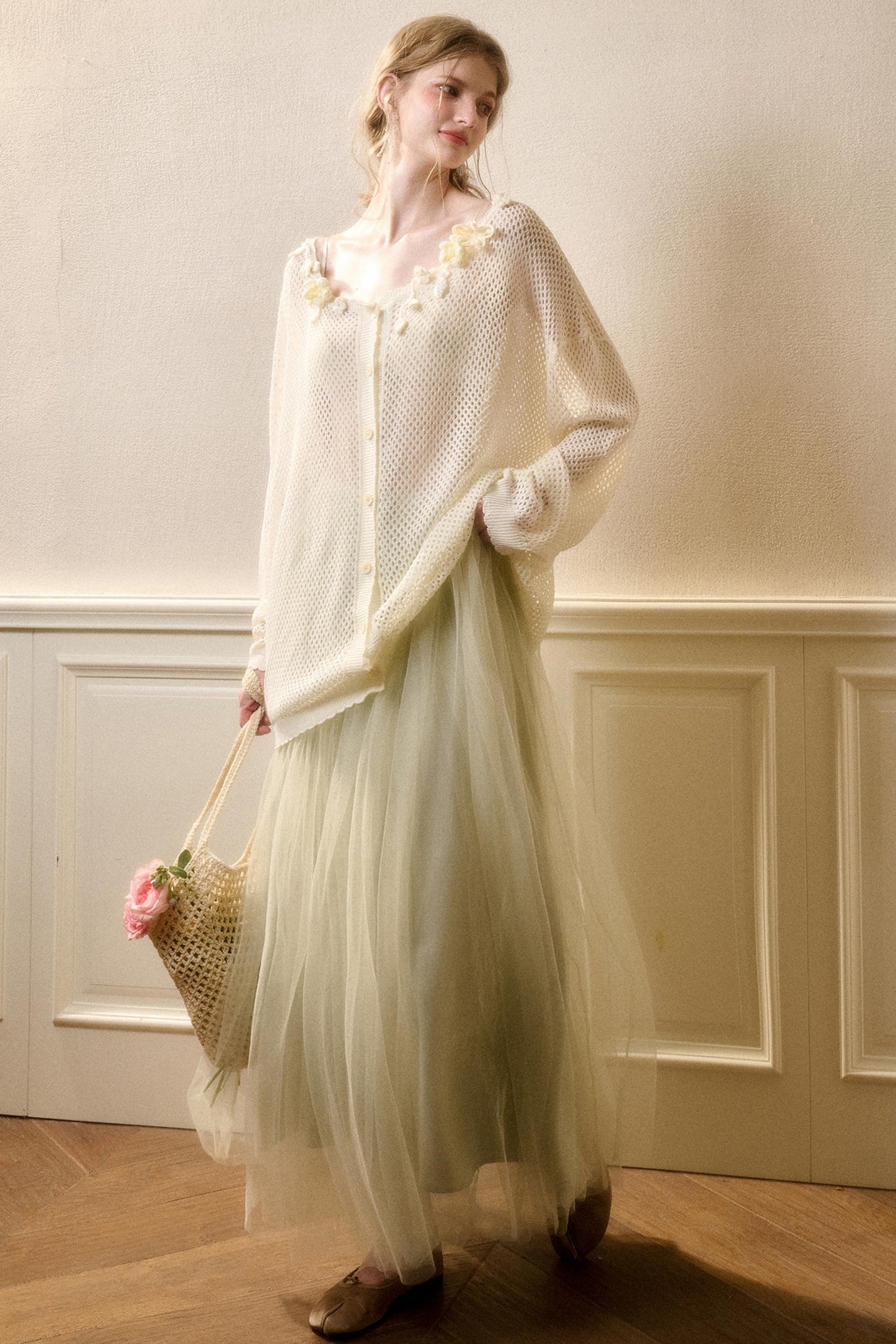 Galaxy Cool Ice Silk Cardigan