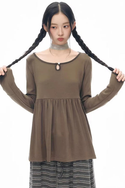 Color-Blocked Knit Sweater