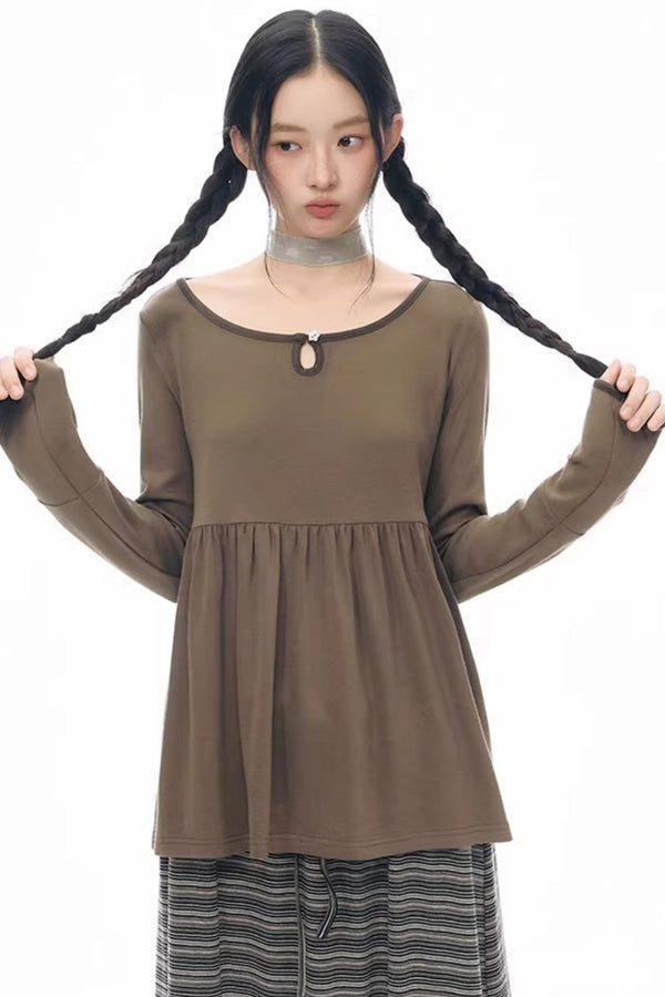 Color-Blocked Knit Sweater