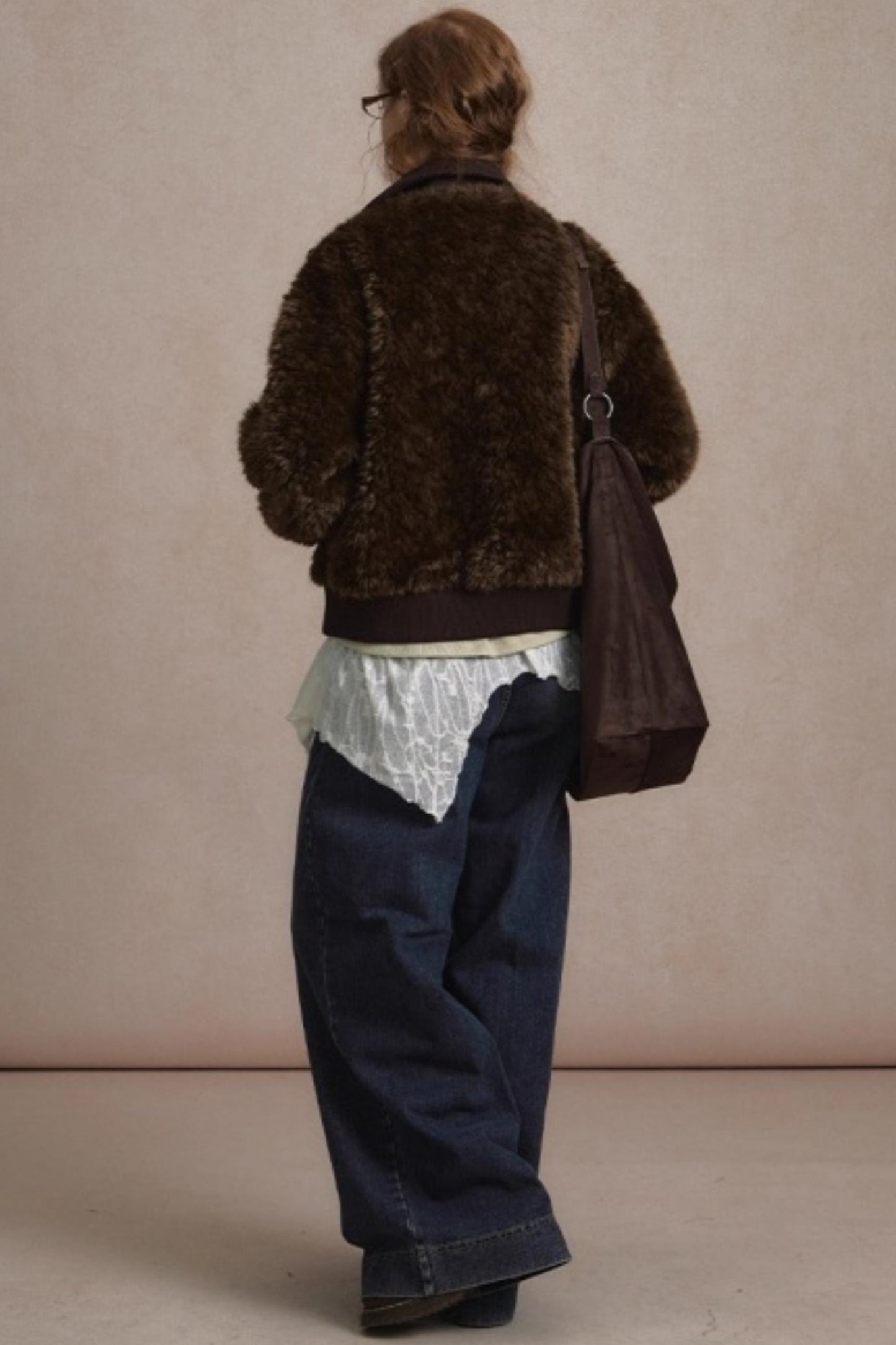 Thickened Lambswool Suede Jacket