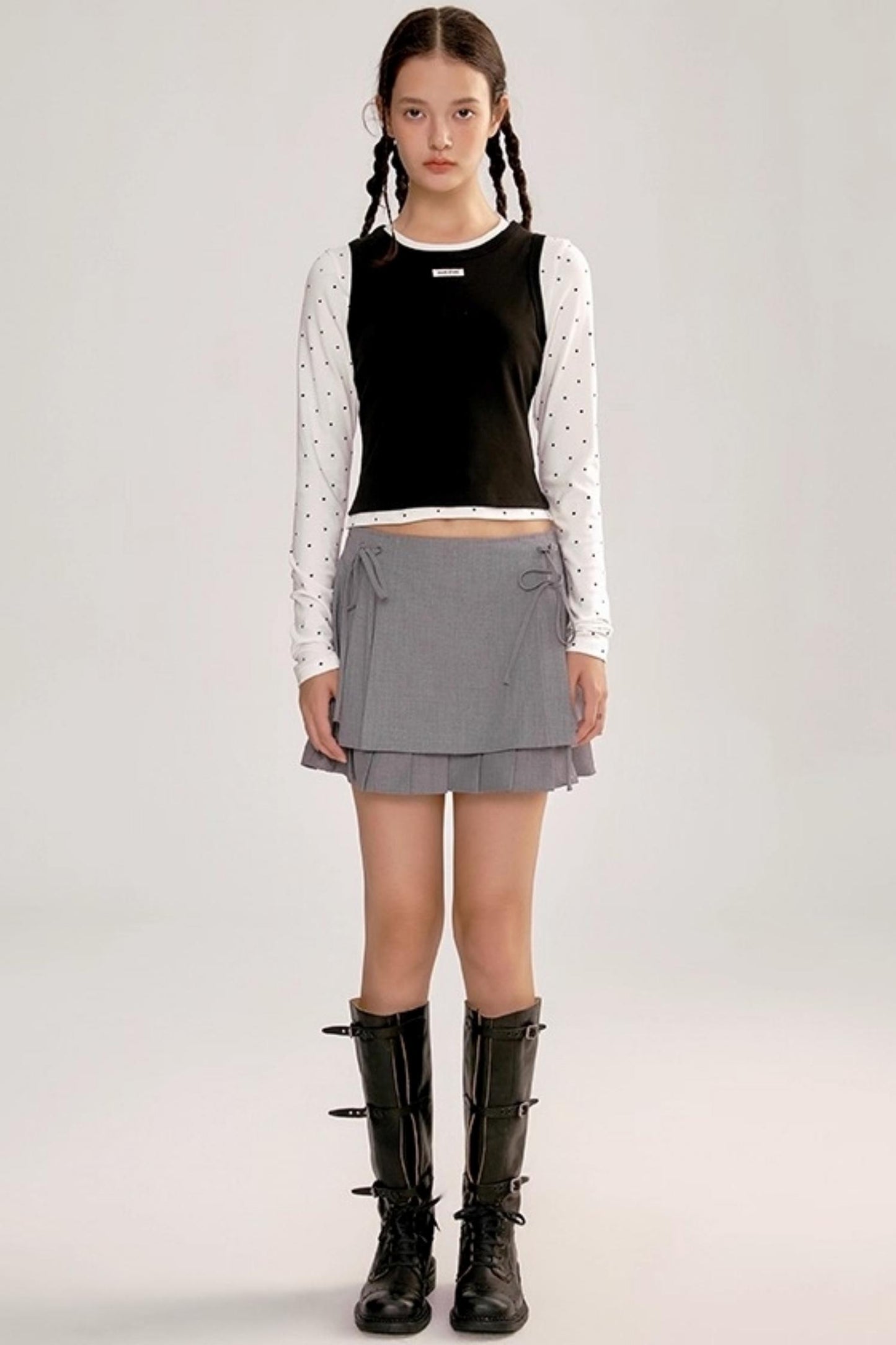 Bow Tie A-Line Skirt