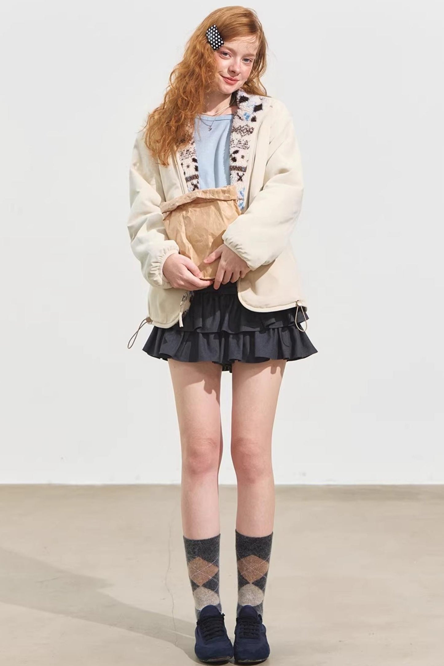 Polar Fleece Jacquard Jacket Set-Up