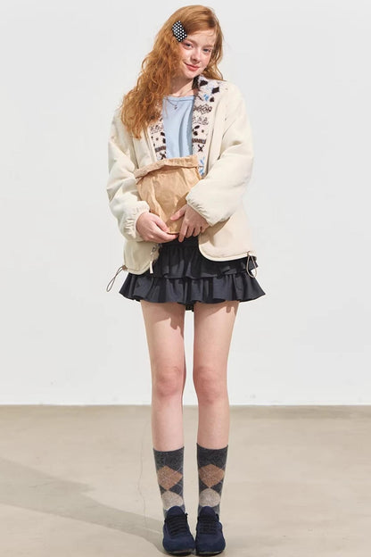 Polar Fleece Jacquard Jacket Set-Up