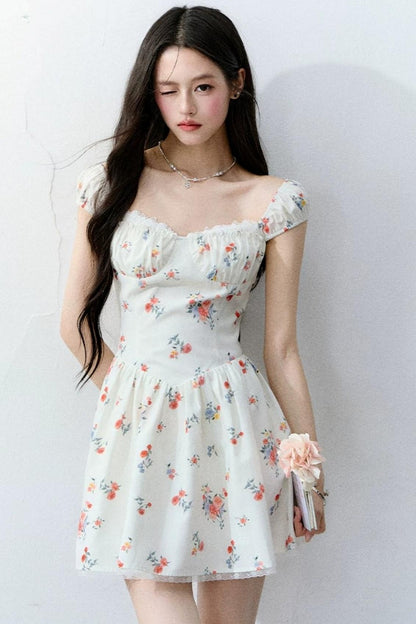 Twilight Rose Floral Dress
