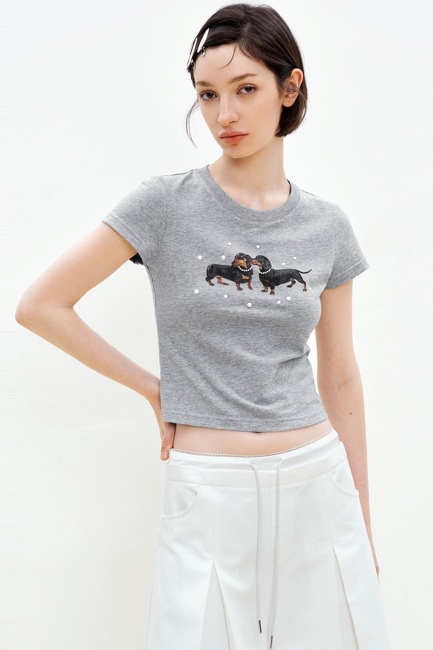 Pearl Dachshund T-shirt