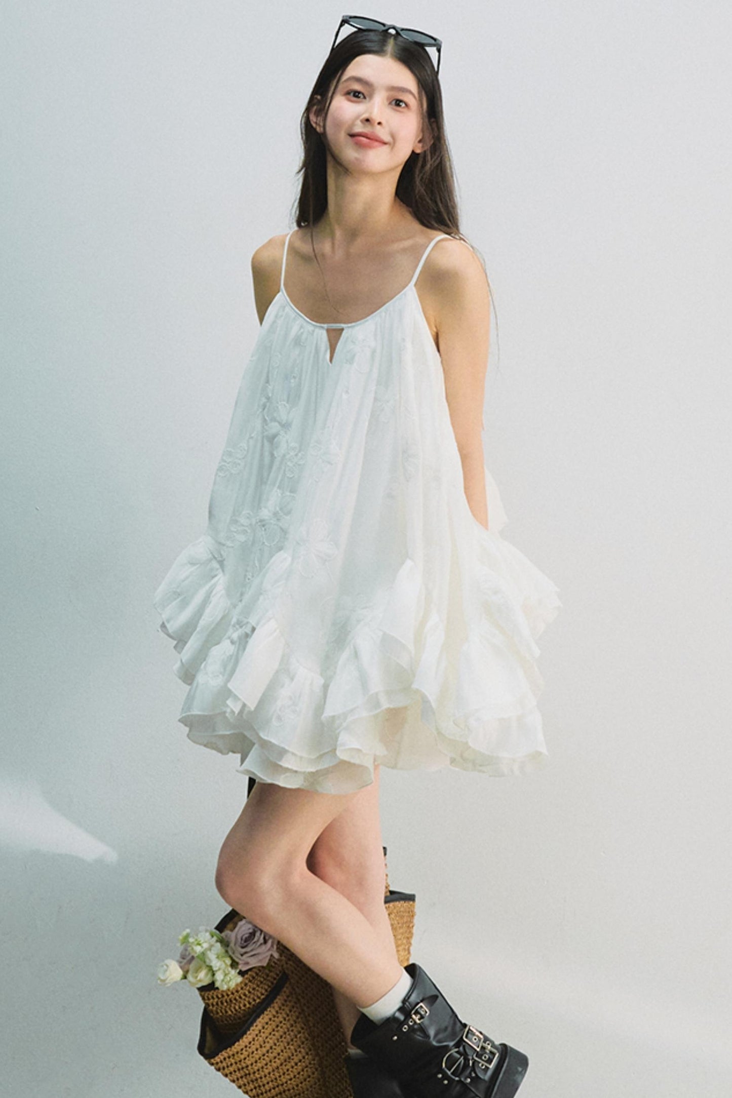 Summer Beach Halter Skirt Set-Up