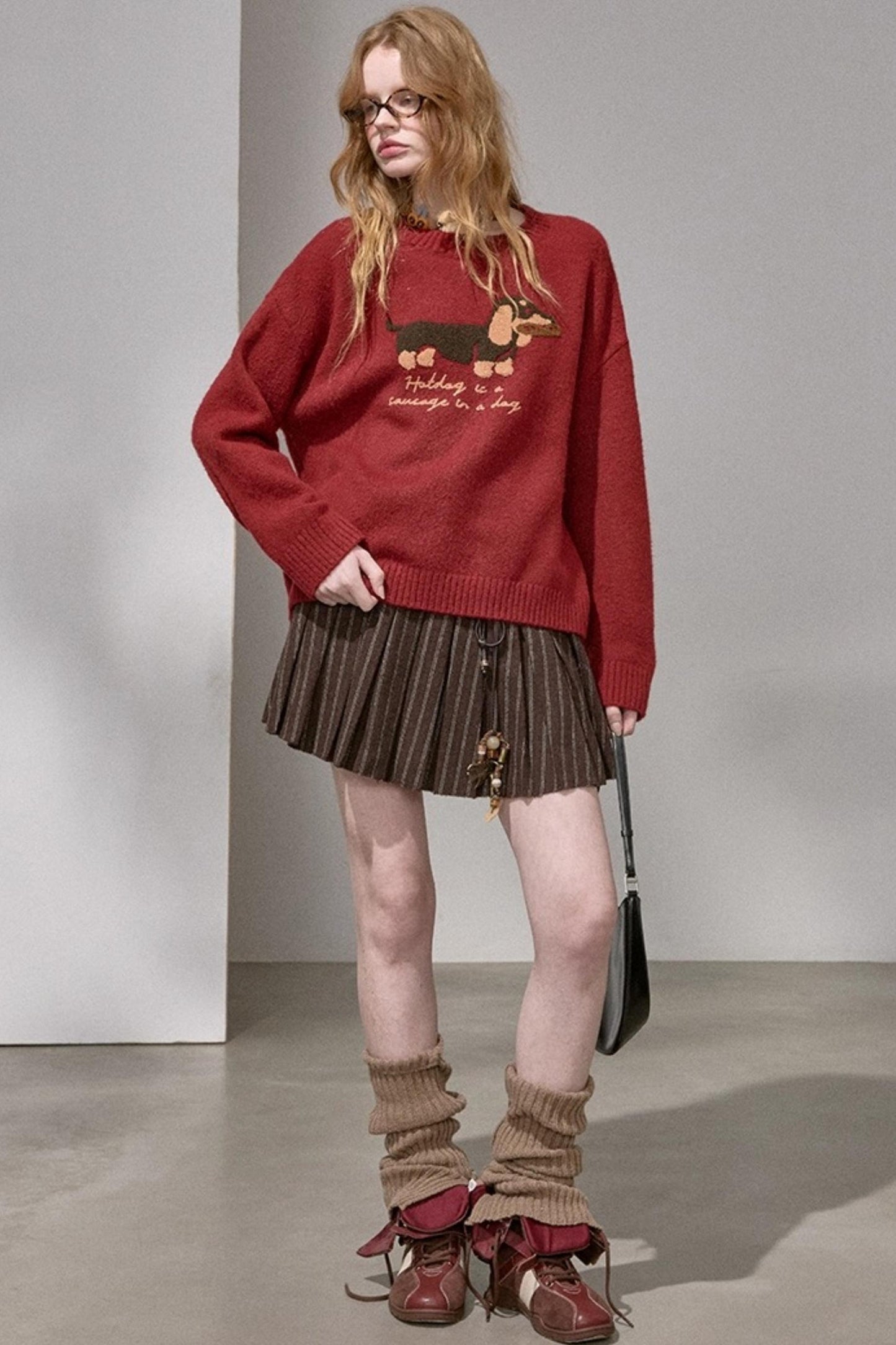 Dachshund Soft Knit Sweater