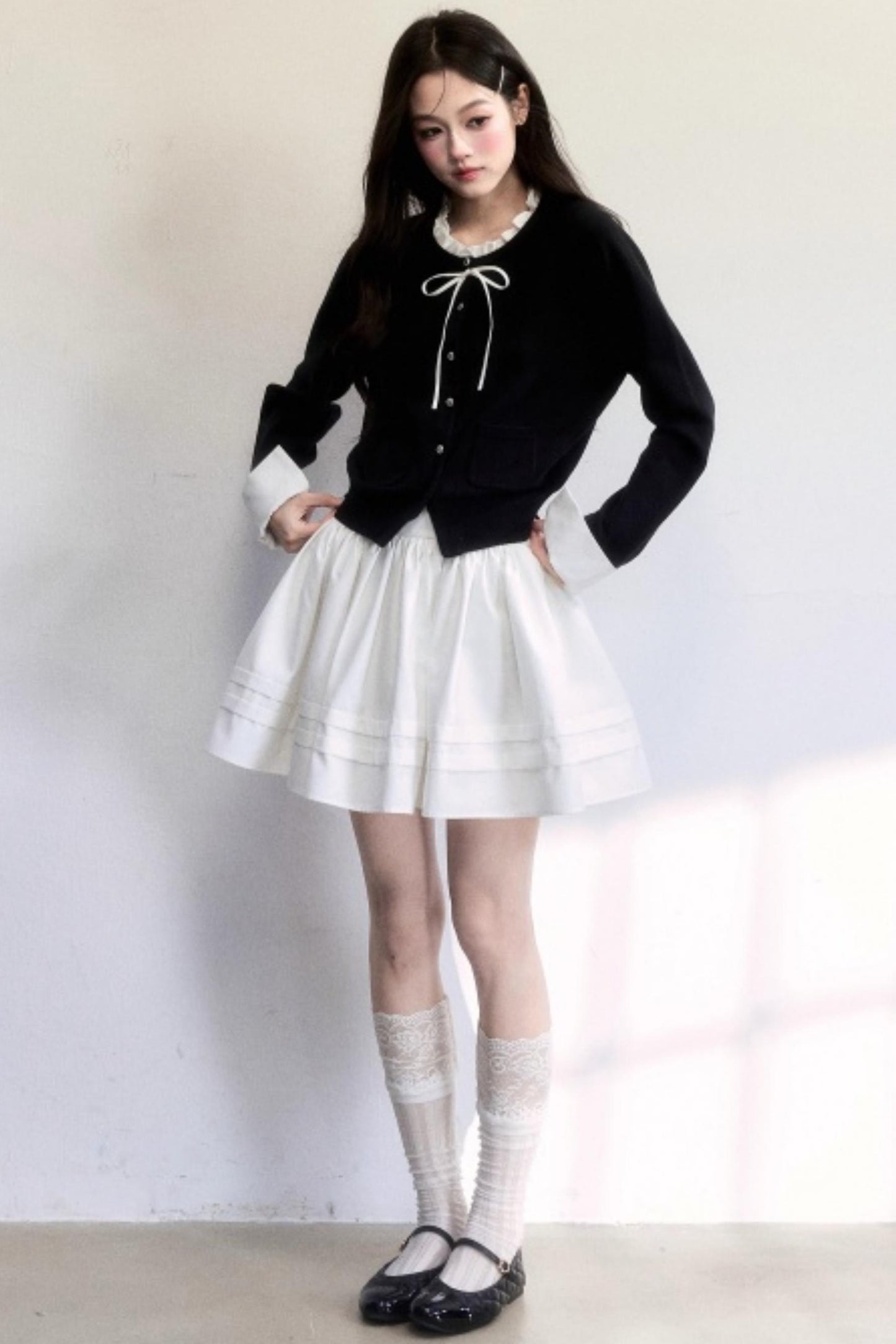 Sweetheart Ballet Cardigan Set-Up