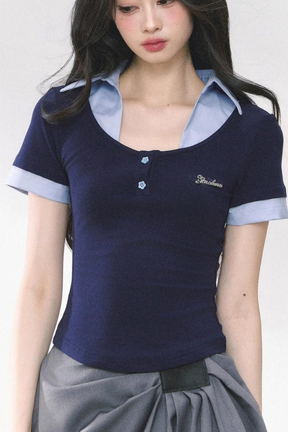 Summer Spice Crop Tee