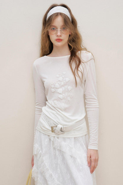 Lattice Loungewear Top