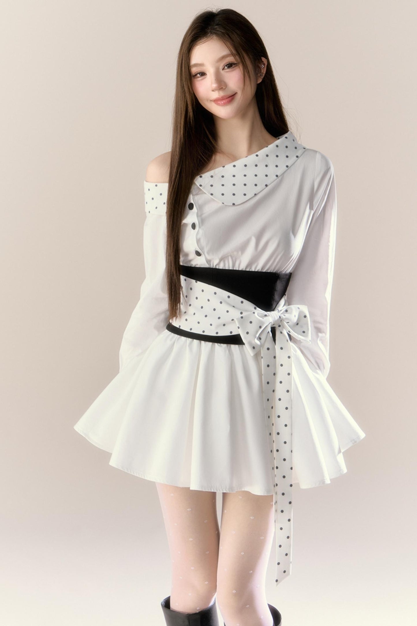 Heartbeat Shoulder Dress