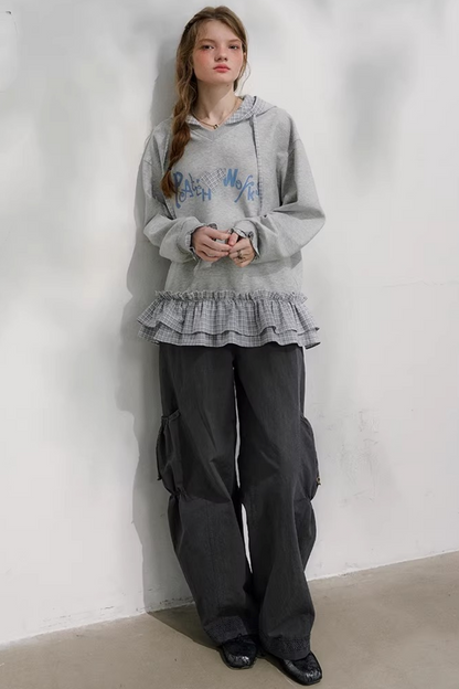 Childlike Stickers Hooded Sweatshirt