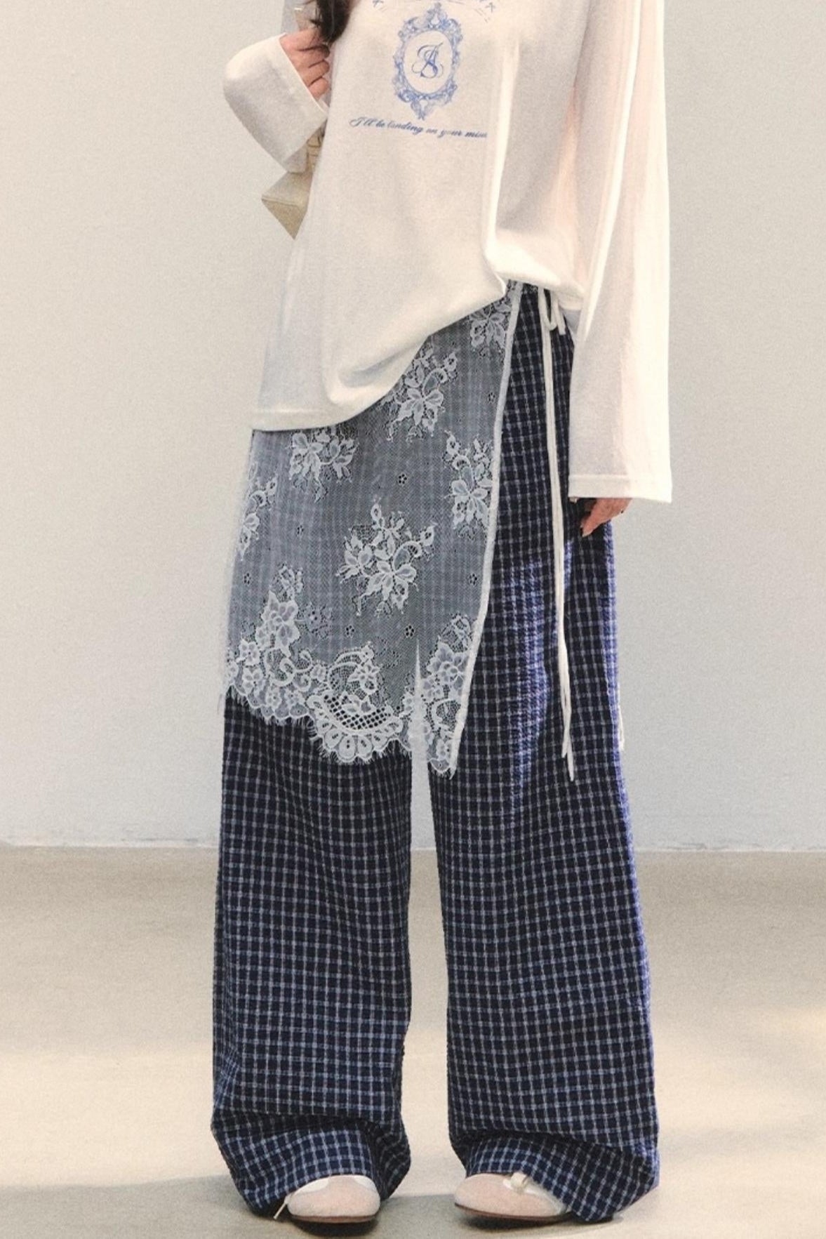 Wide-Leg Trousers Set-Up