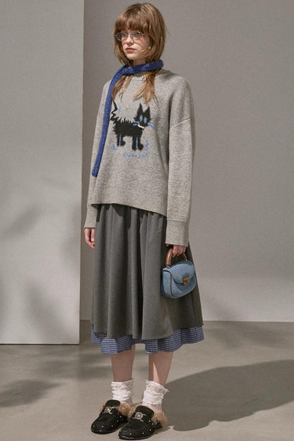 Winter Fur Drop Sweater