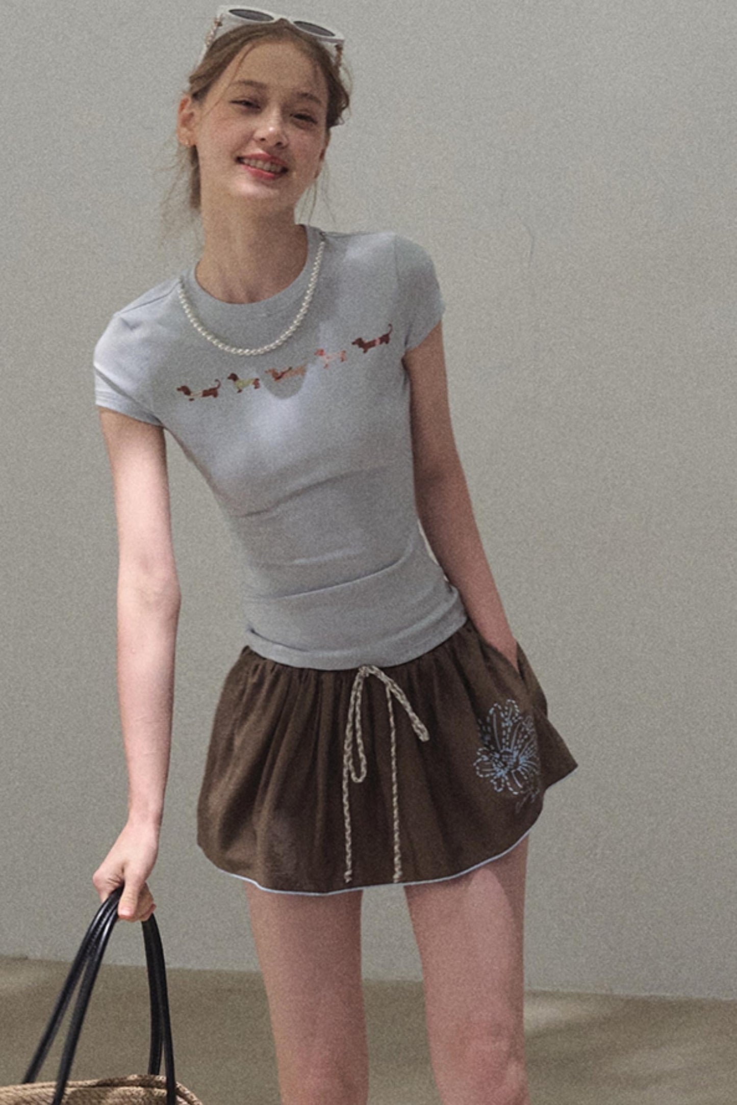 Copper Umbrella Skirt