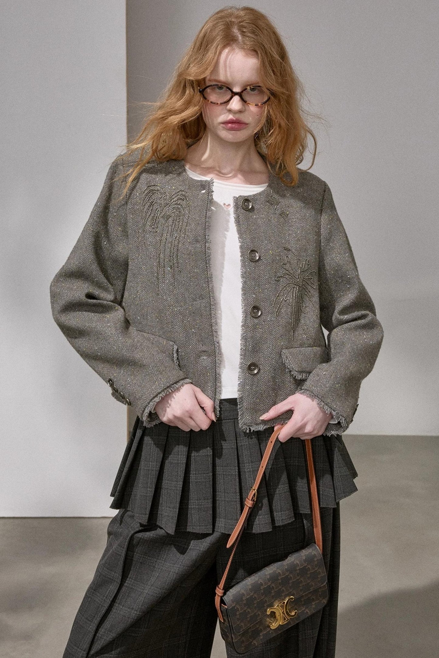 Bead-Embroidered Fireworks Jacket