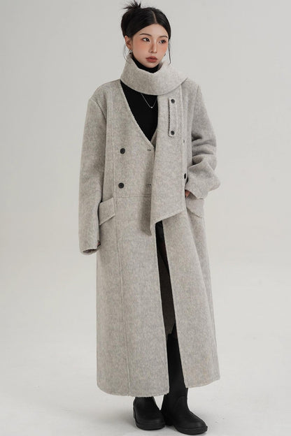 Wool Reversible Coat