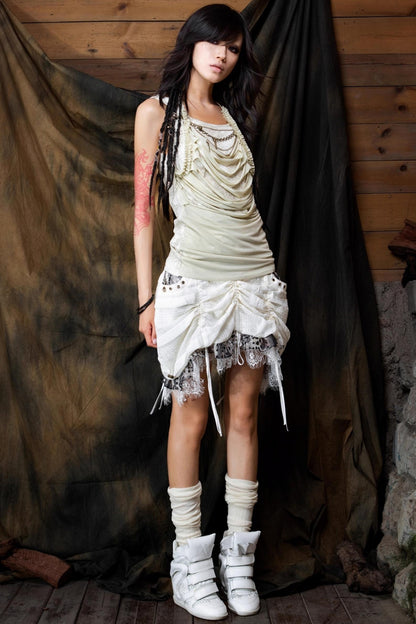 Multi-Wear Floral Bud Skirt