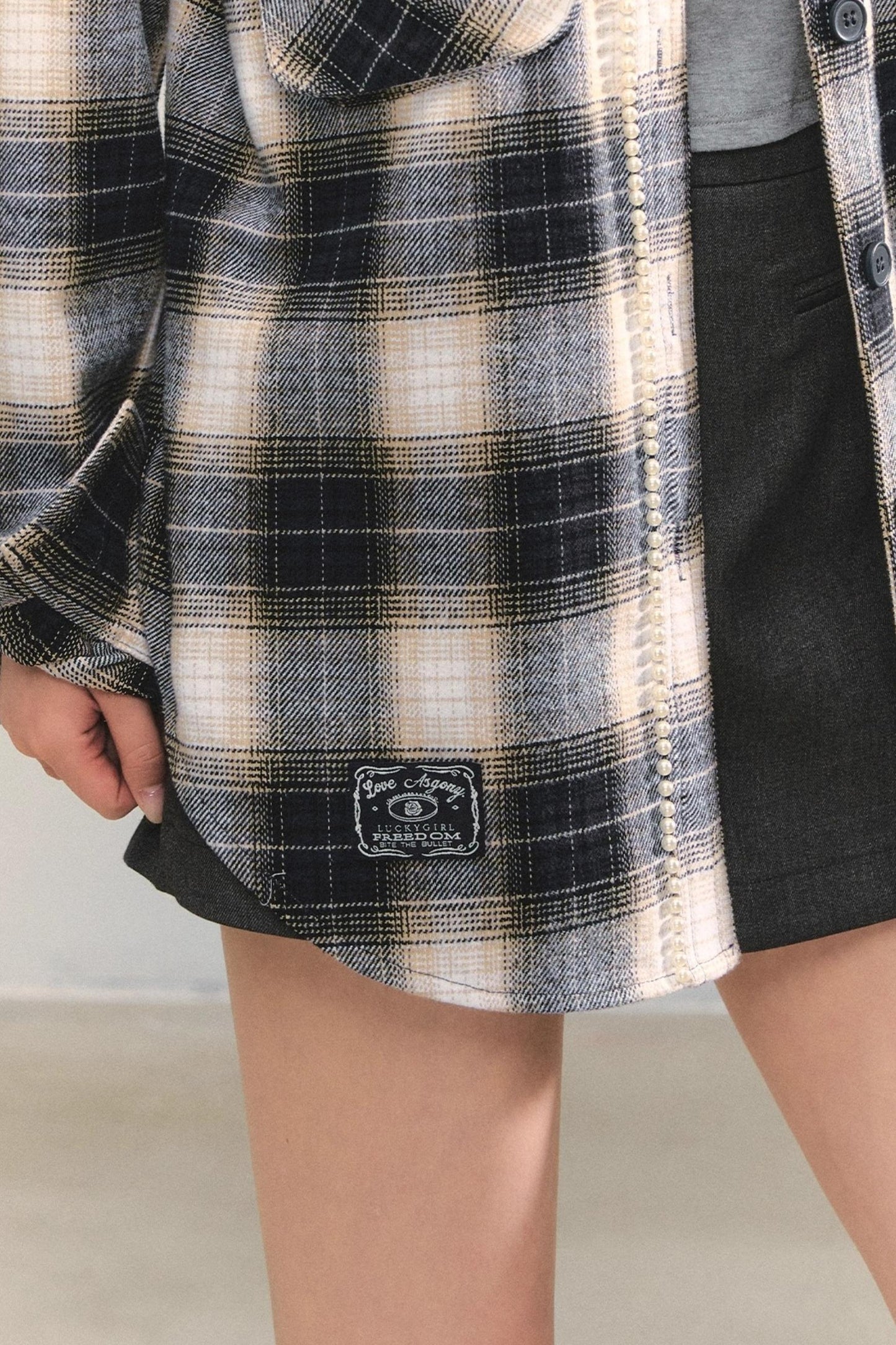 Pearl Plaid Shirt