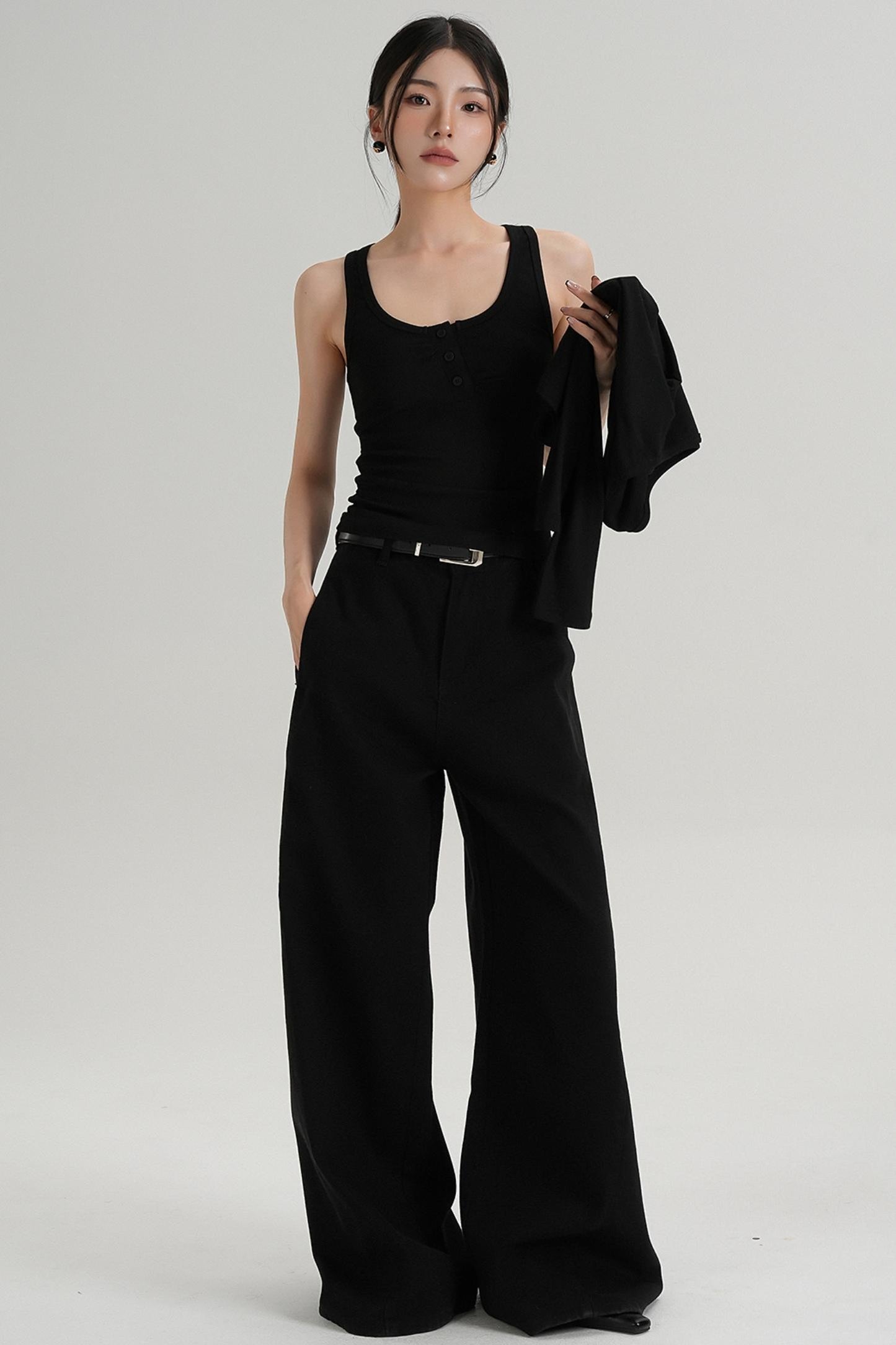 Long Sleeves Layered T-Shirt Set