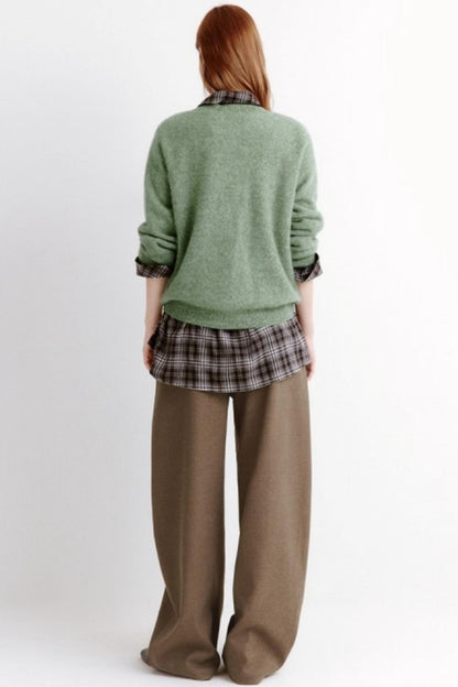 Autumn Cashmere Blend Wool Sweater