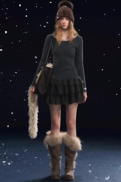 Mesh Splicing High-Elastic Base Shirt