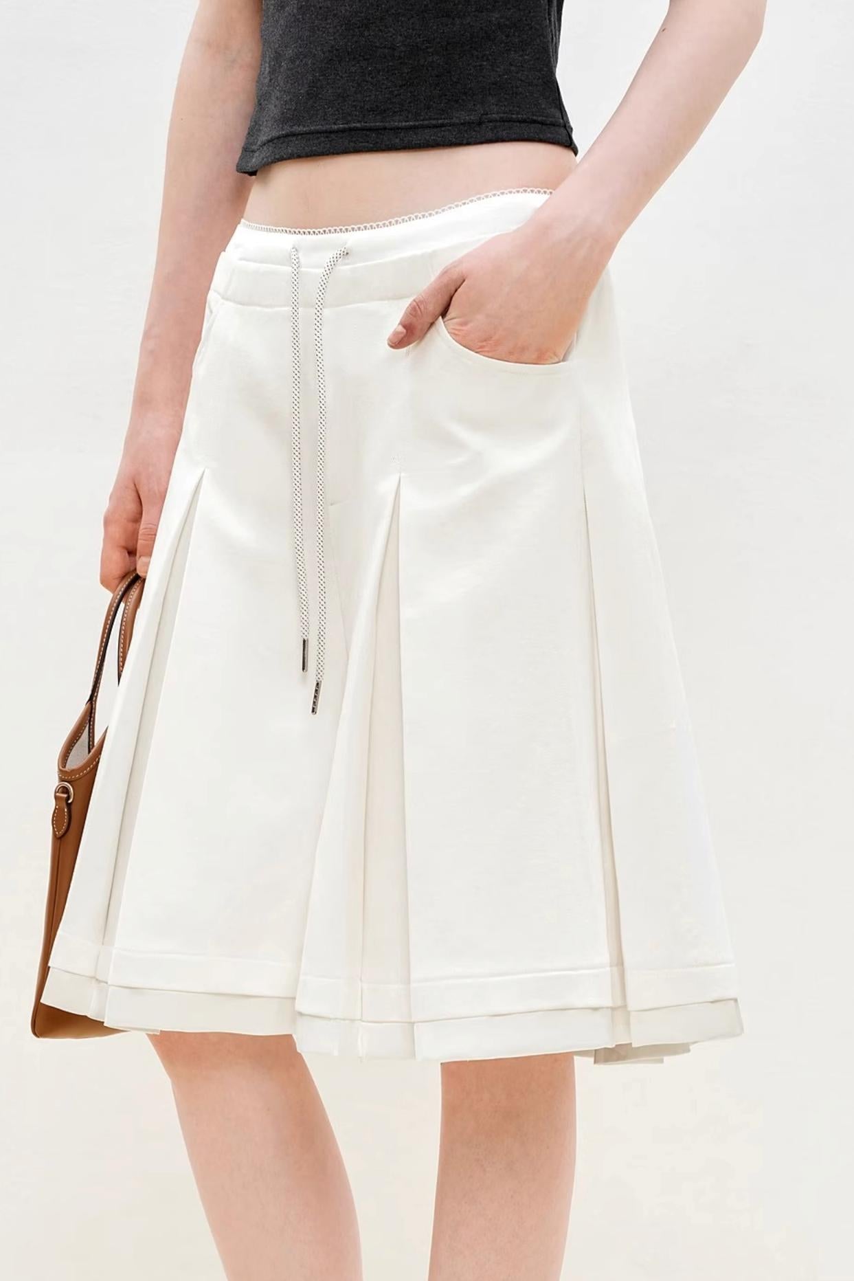 Summer Split Double Waist Pants