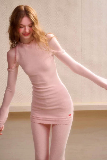 Baby Skin Off-Shoulder Dress