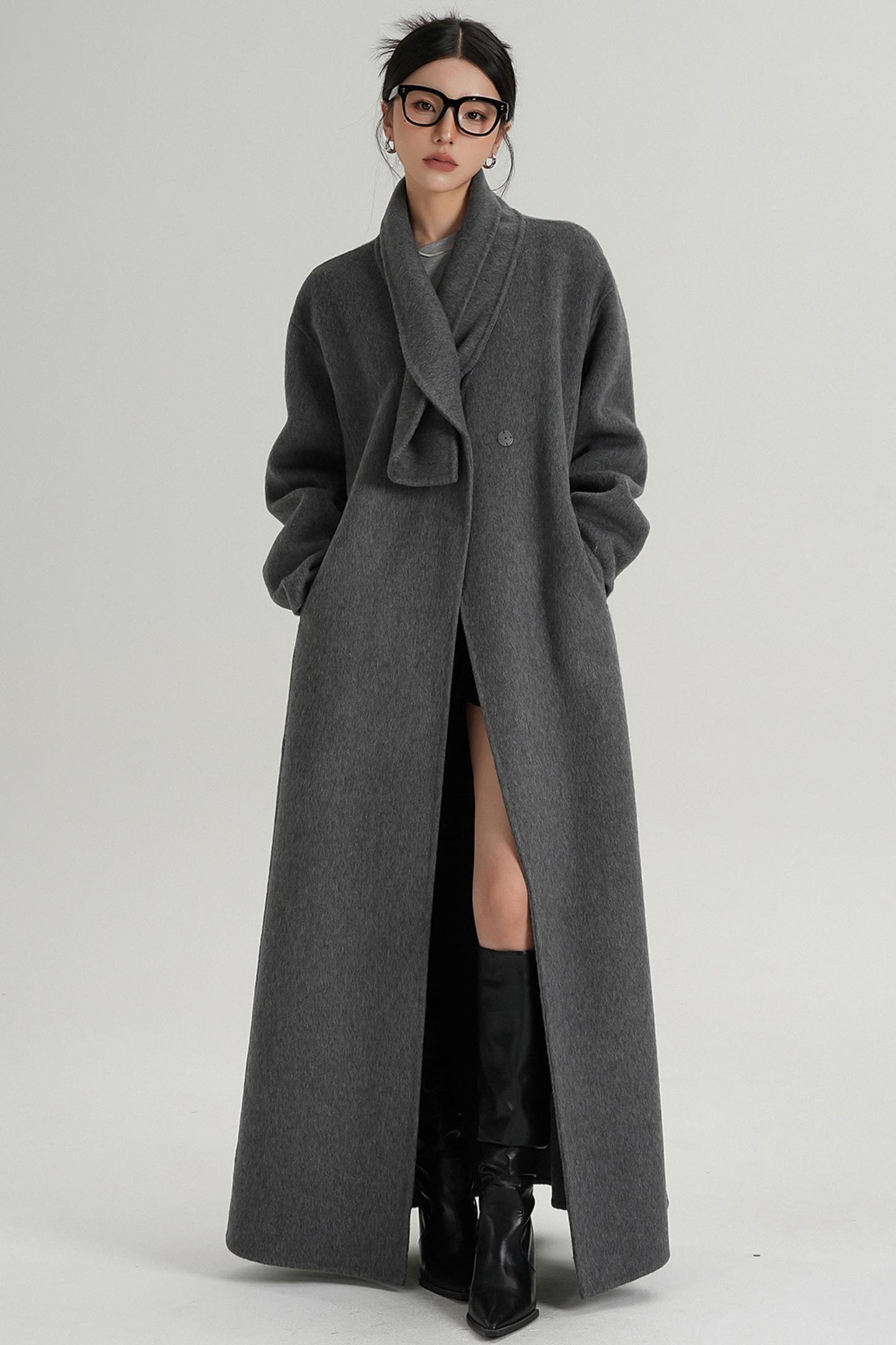 Temperament Woolen Coat
