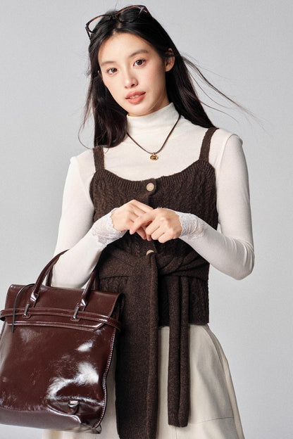 Mountains Knitted Vest