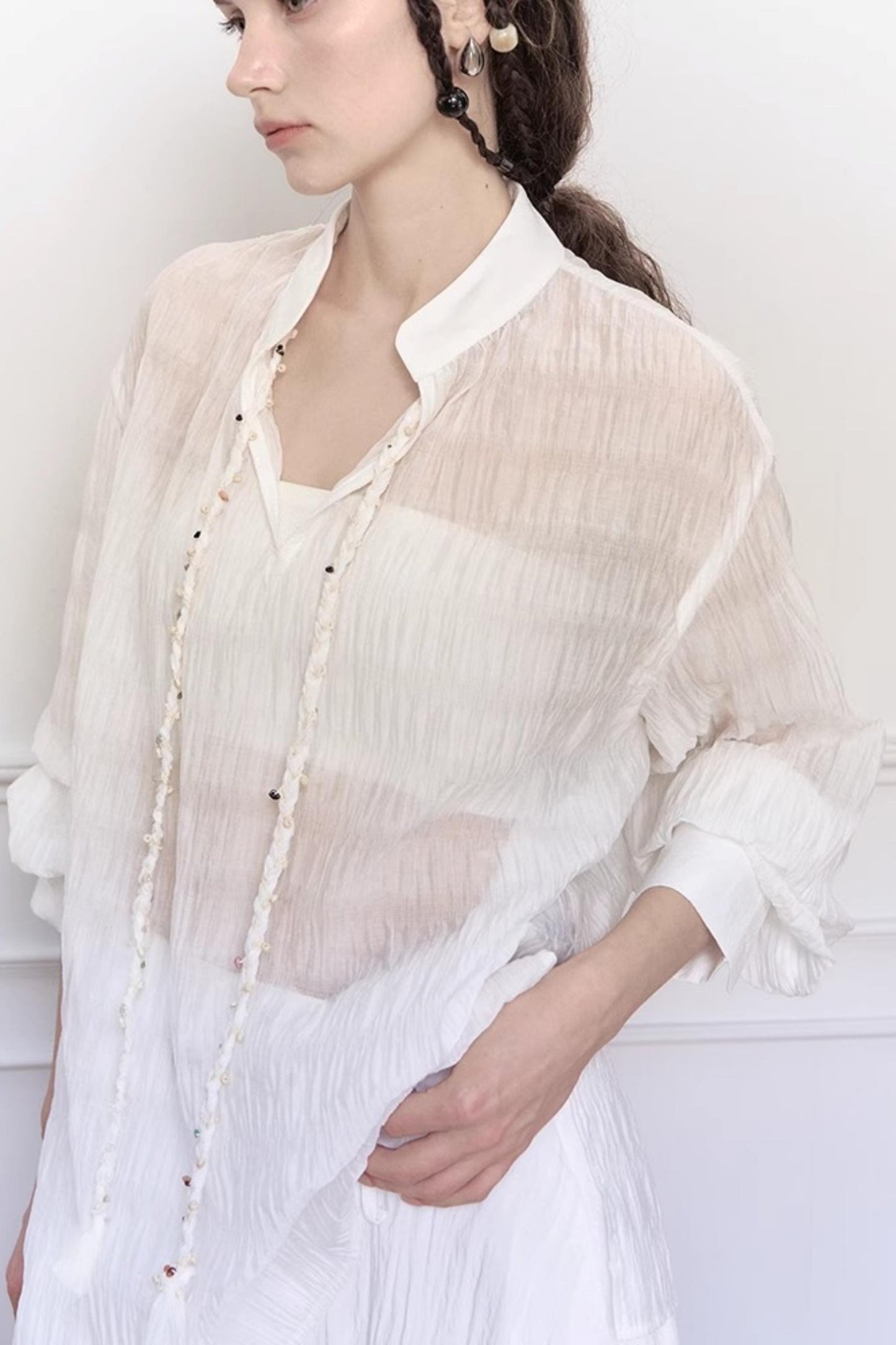 Luminous Tencel Blouse