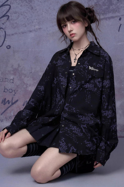Youthful Spirit Printed Shirt