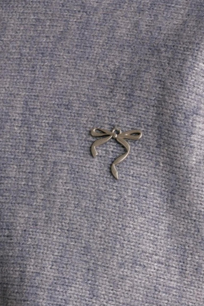 French Knit Off-Shoulder Dress